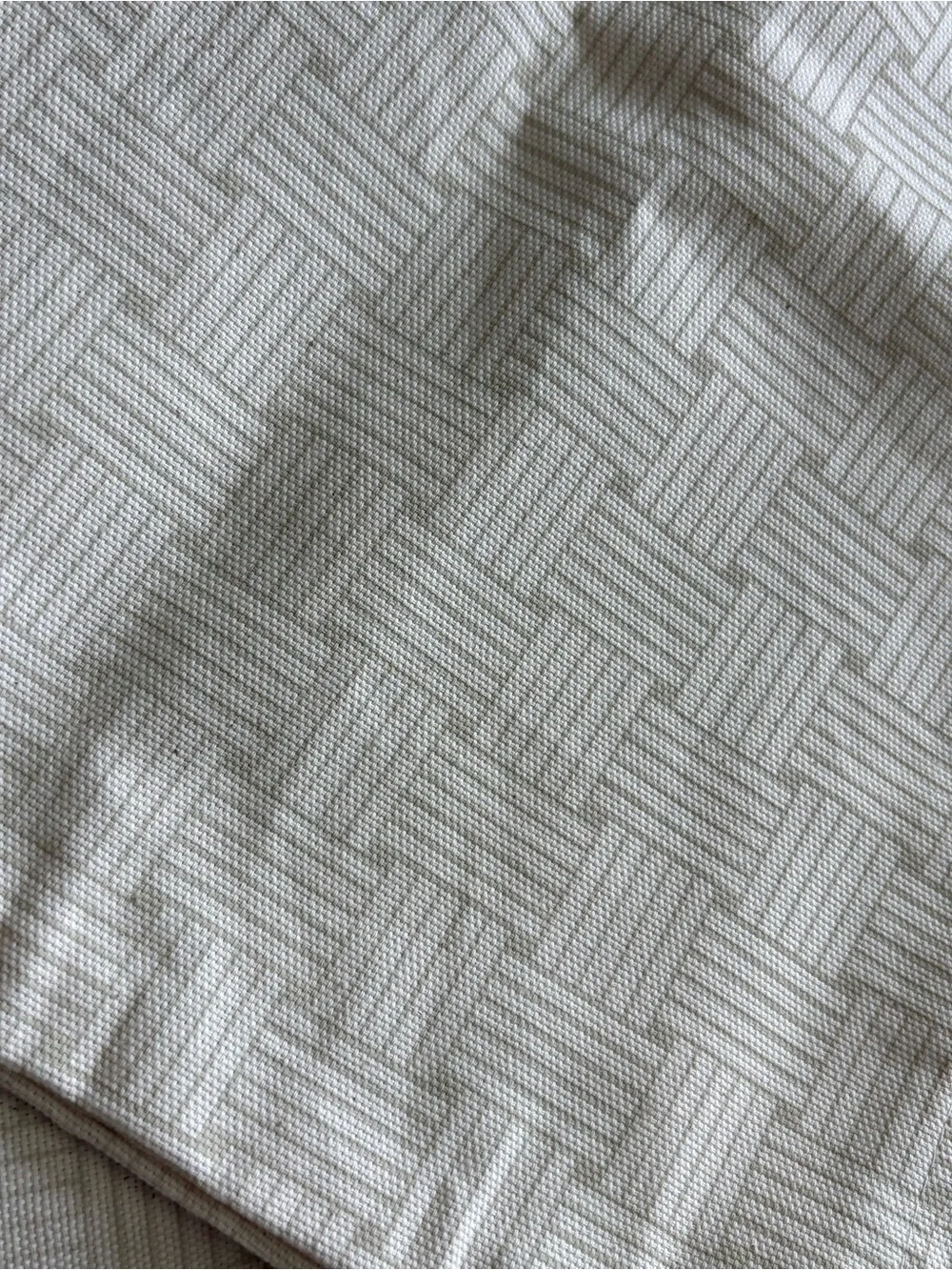 Bottega Veneta Cream Dust Bag with Black Logo
